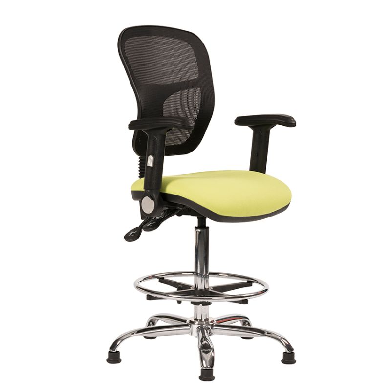 Malow Mesh Back Draughtsman Chair