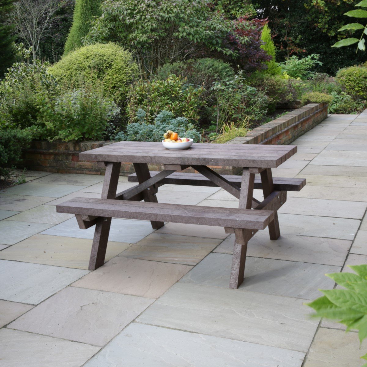 Bench Picnic Bench in Recycled Plastic