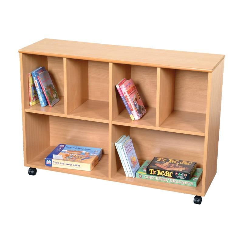Bookcase Mobile Large Straight Unit