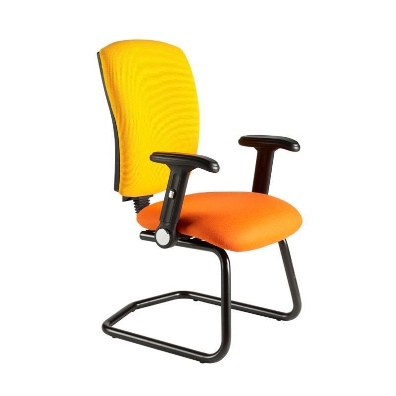 Hurley Squared Back Cantilever Chair