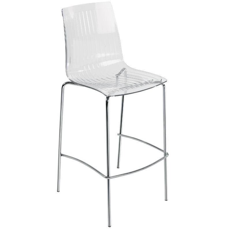 chair Shard Translucent Cafe Stool