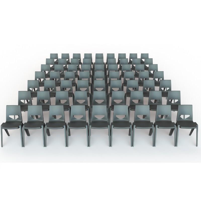 classroom chairs Size 5 - Seat Height 430 mm Spaceforme EN One Classroom Chair Size 5 - Seat Height 430 mm