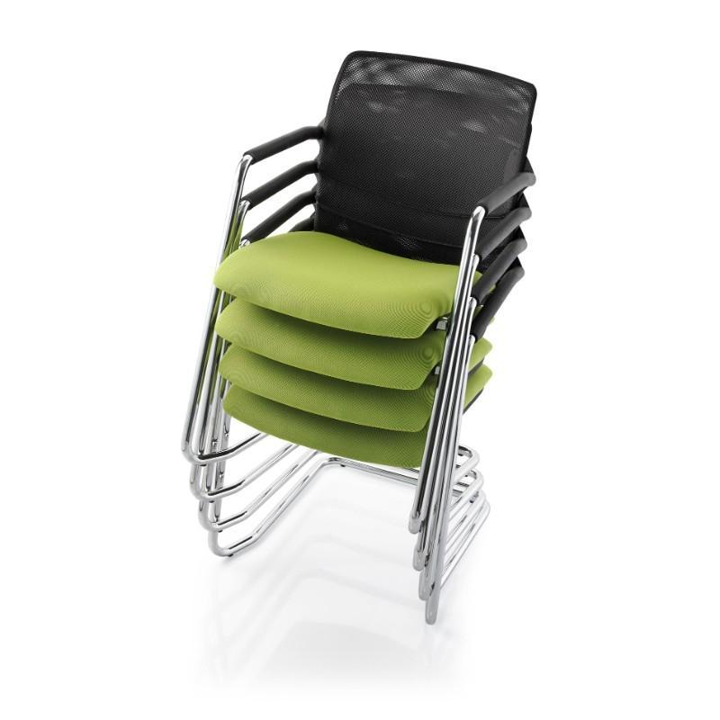 conference chair 4 Leg / No Arms Jewel Mesh Chair 4 Leg / No Arms