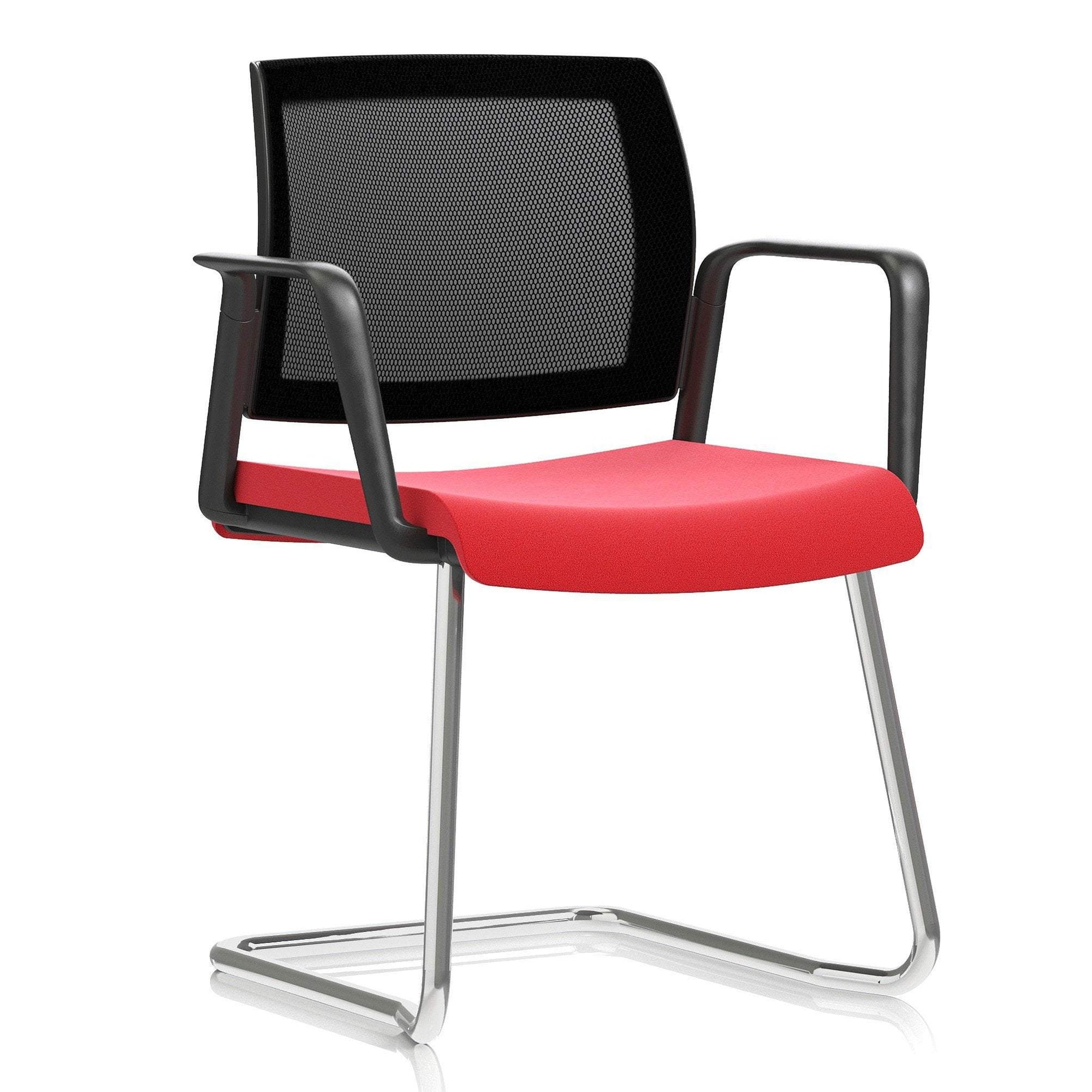 conference chair Four Leg / No Arms / Black back frame Kindle Mesh Back Conference Chair Four Leg / No Arms / Black back frame