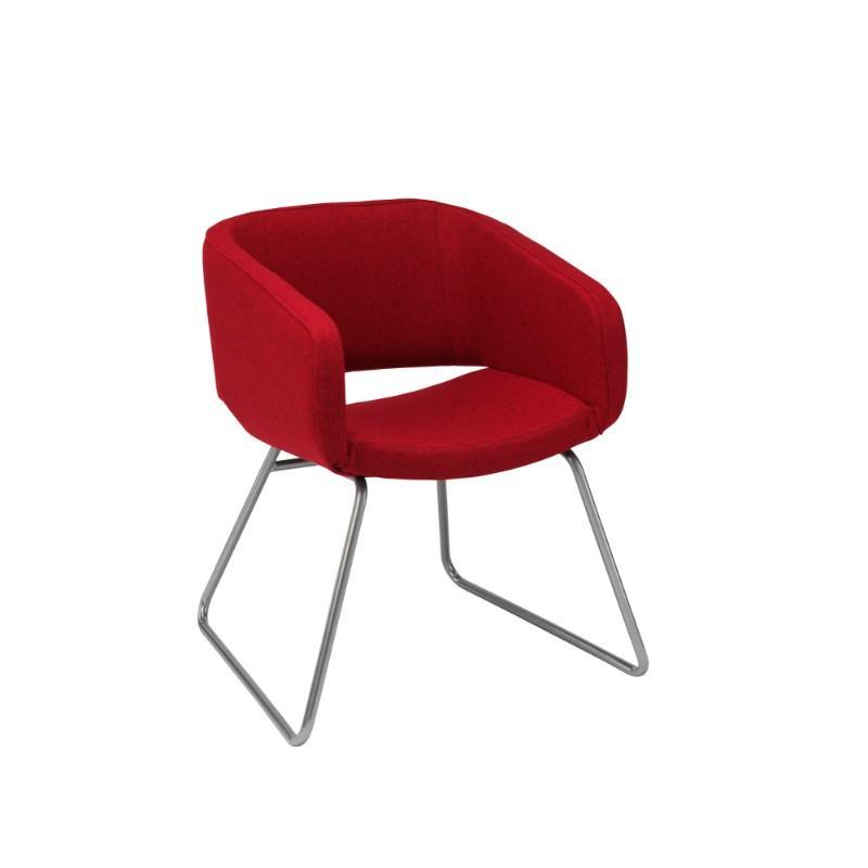 conference chair Skid Base Amparo Visitor Chair Skid Base