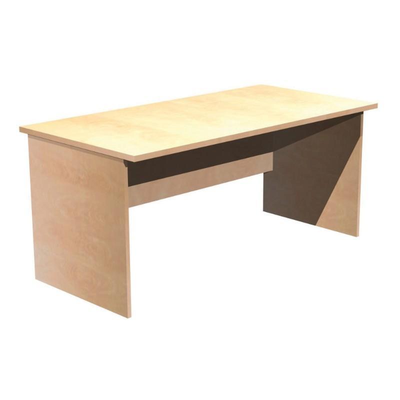 desk 1600 Alpine Straight Workstations, Panel Leg 1600