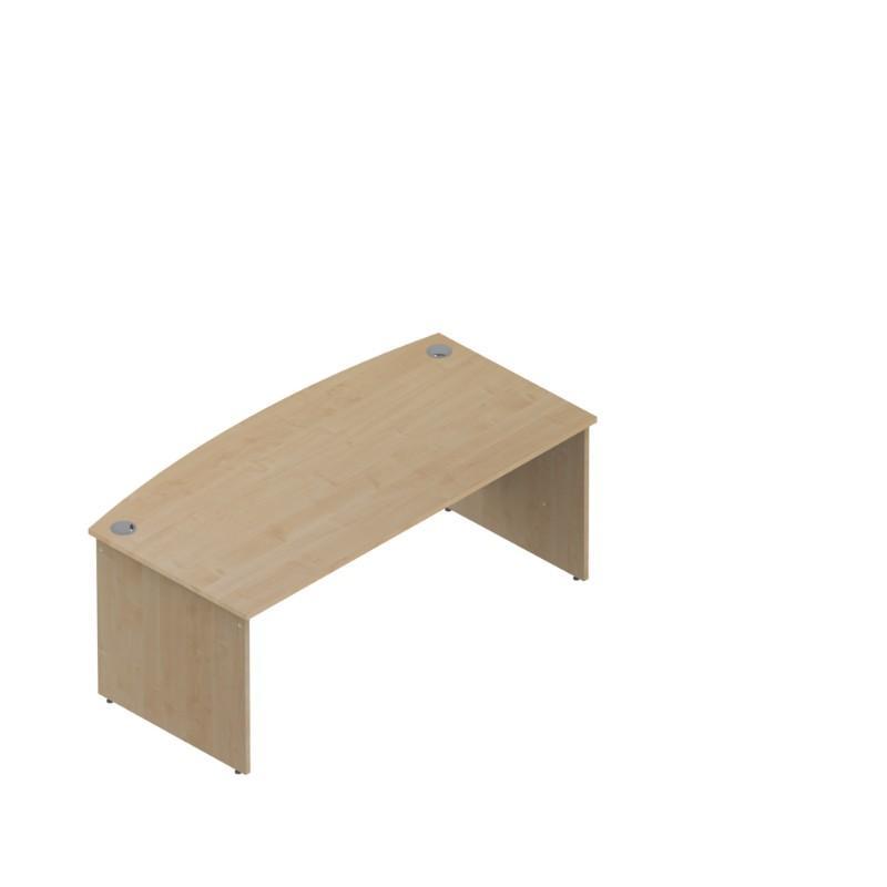 desk 1600 / Panel Colorado Bow Fronted Desks 1600 / Panel