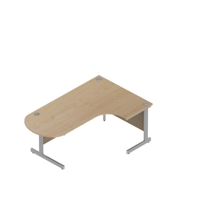 desk Cantilever Colorado D-end Combi Workstations Cantilever