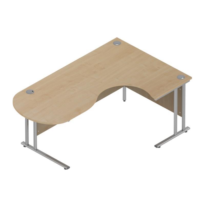 desk Cantilever Plus Colorado D-end Cockpit Workstations Cantilever Plus