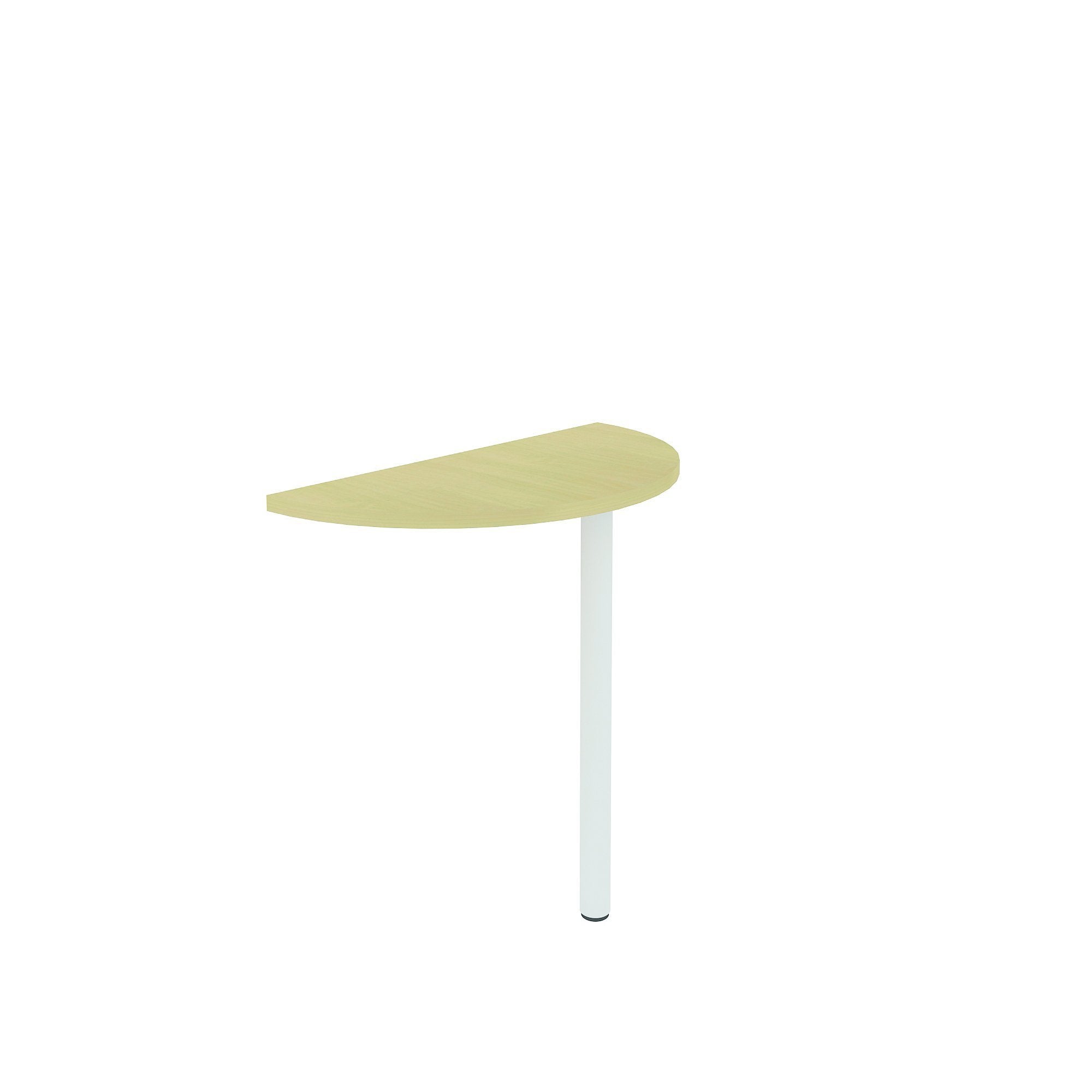 desk Half Round Linking Table Alpine Meeting End Desk Half Round Linking Table