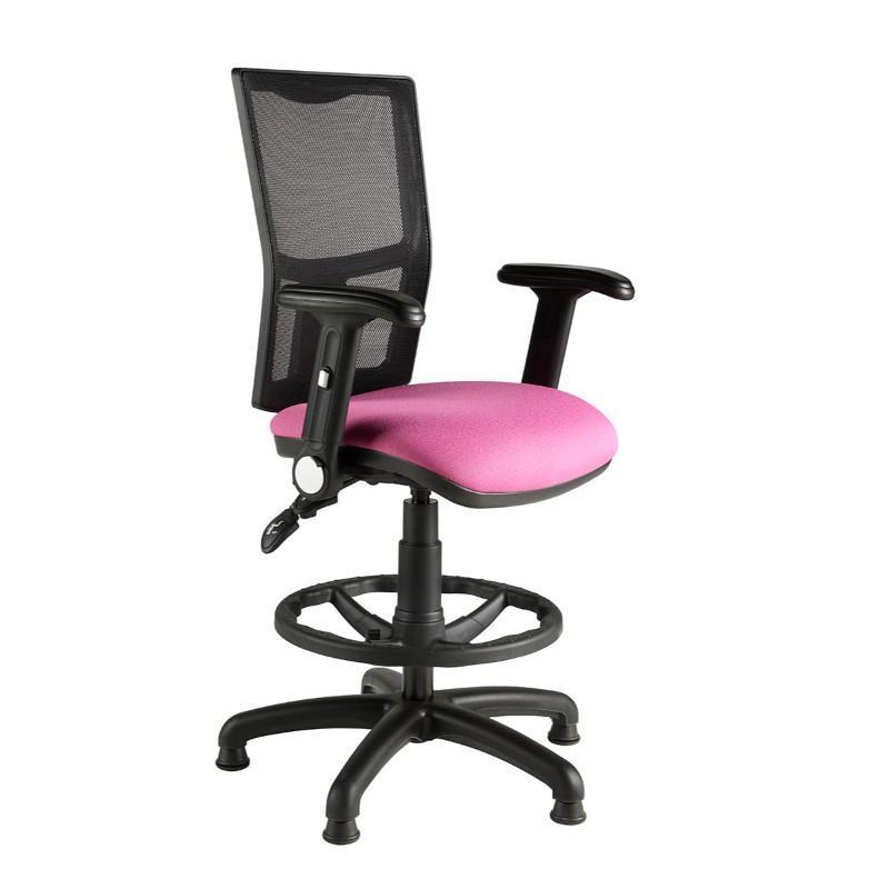 Clipper Mesh Back Draughtsman Chair