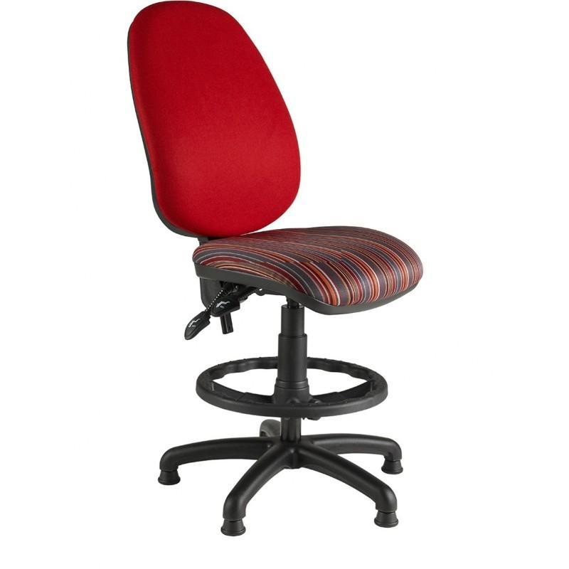 Draughtsman Chair No Arms / Standard / Black Marlow Plus Draughtsman Chair No Arms / Standard / Black