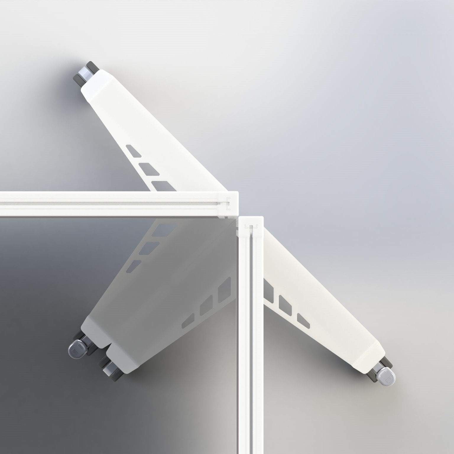 Floor Standing Screen w800 x h1500 mm Gamma Upholstered Mobile Screen w800 x h1500 mm