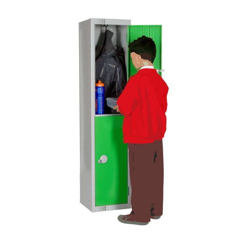 Lockers 1 / Size 1 - 300w x 300d x 1370h / Single Low Height Dura lockers 1 / Size 1 - 300w x 300d x 1370h / Single