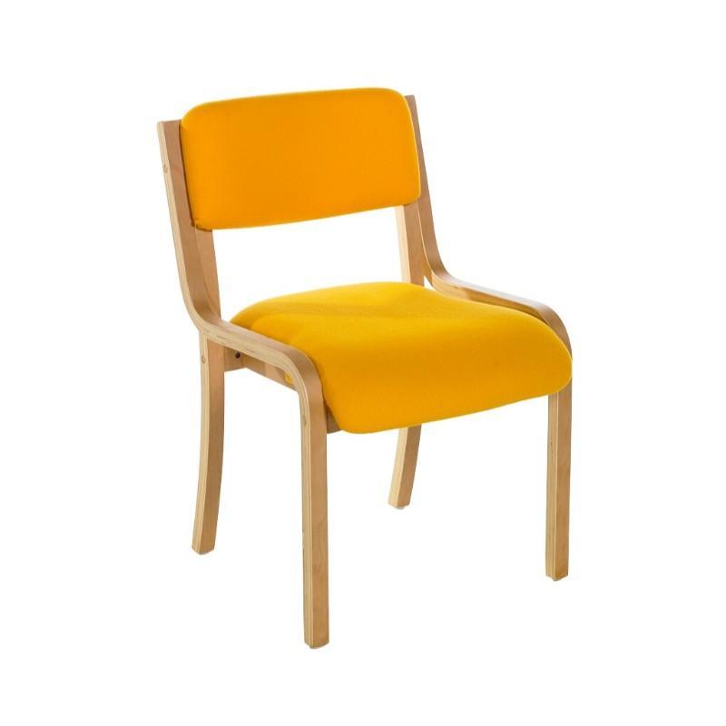 Meeting Chair No Arms Faringdon Wood Frame Meeting Chair No Arms