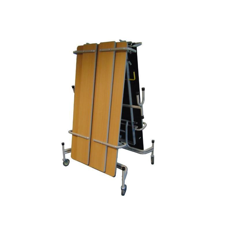 mobile folding tables Sico Rectangular Folding BY Bench Units