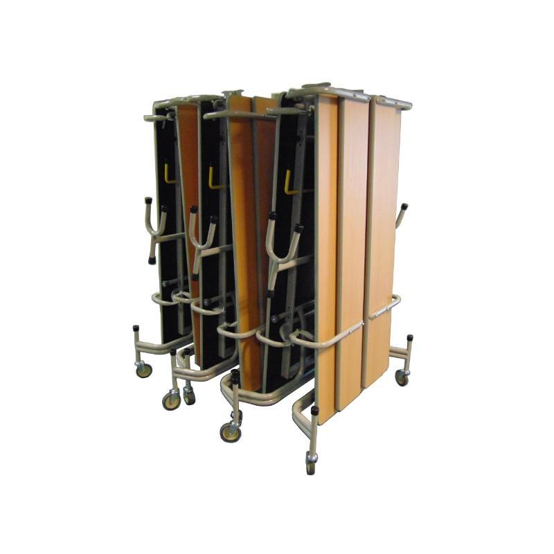 mobile folding tables Sico Rectangular Folding BY Bench Units