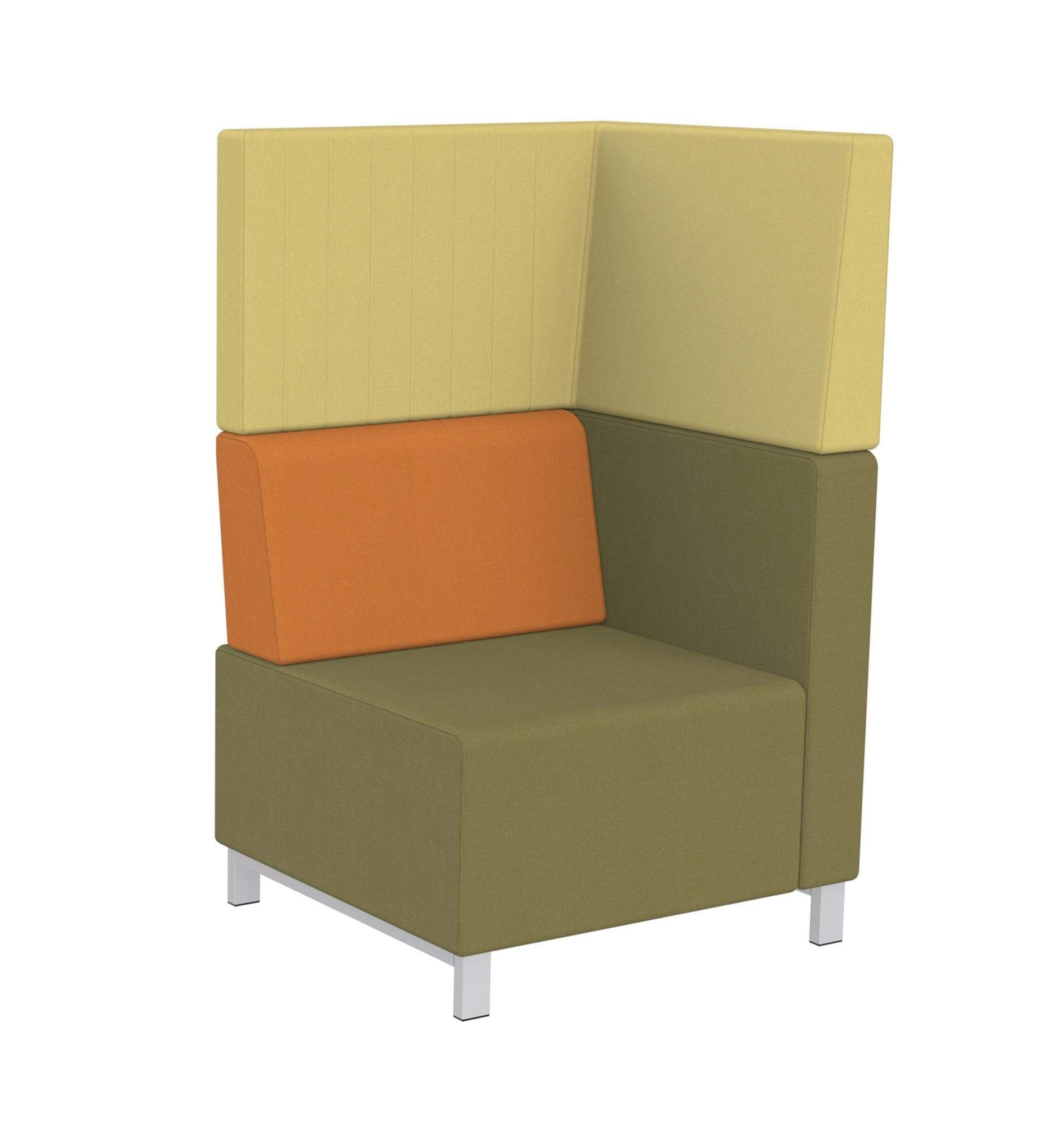 Modular Seating Single Unit, High Back Stanza High Back Seating Single Unit, High Back