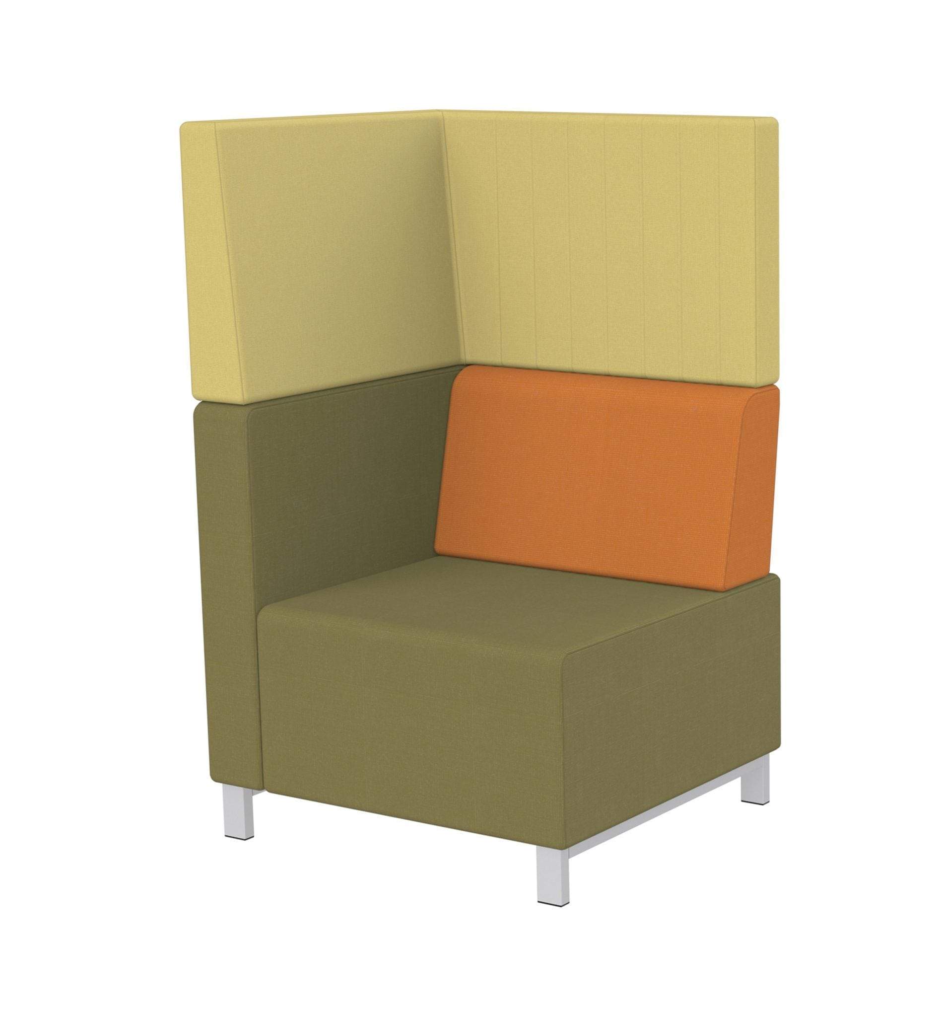 Modular Seating Single Unit, High Back Stanza High Back Seating Single Unit, High Back