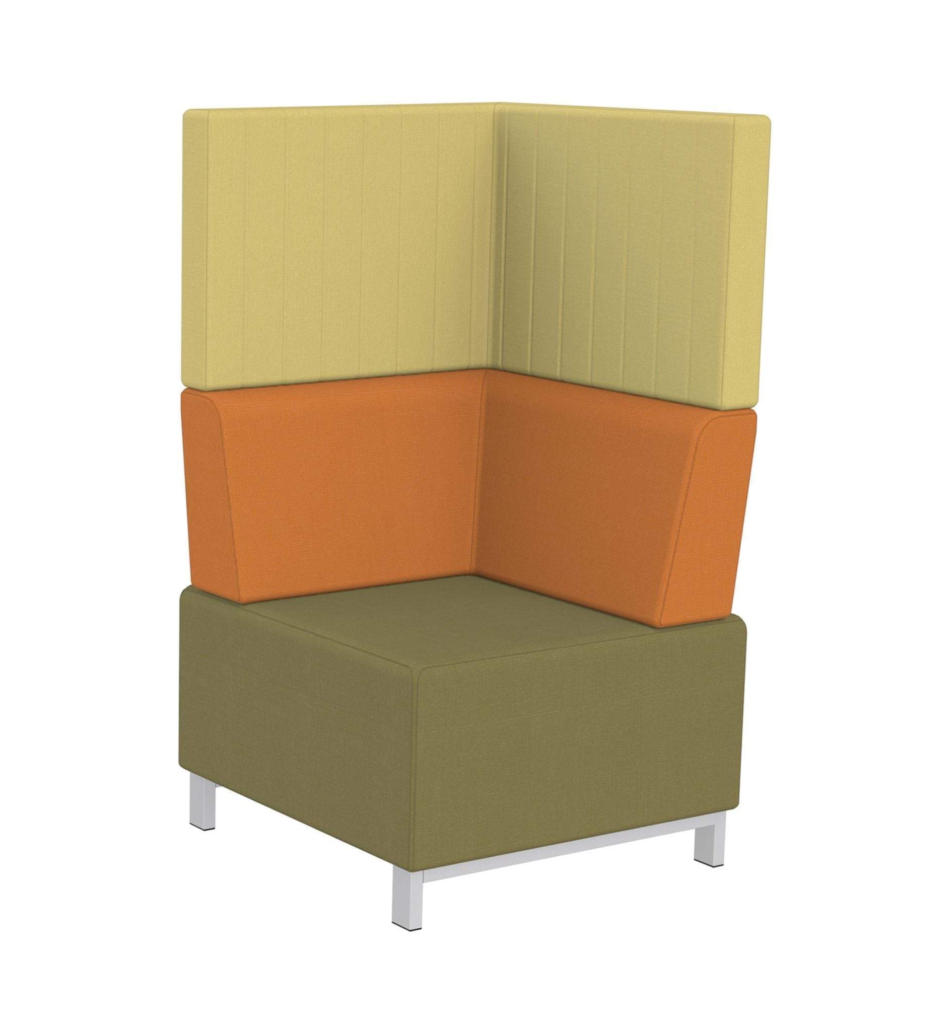 Modular Seating Single Unit, High Back Stanza High Back Seating Single Unit, High Back