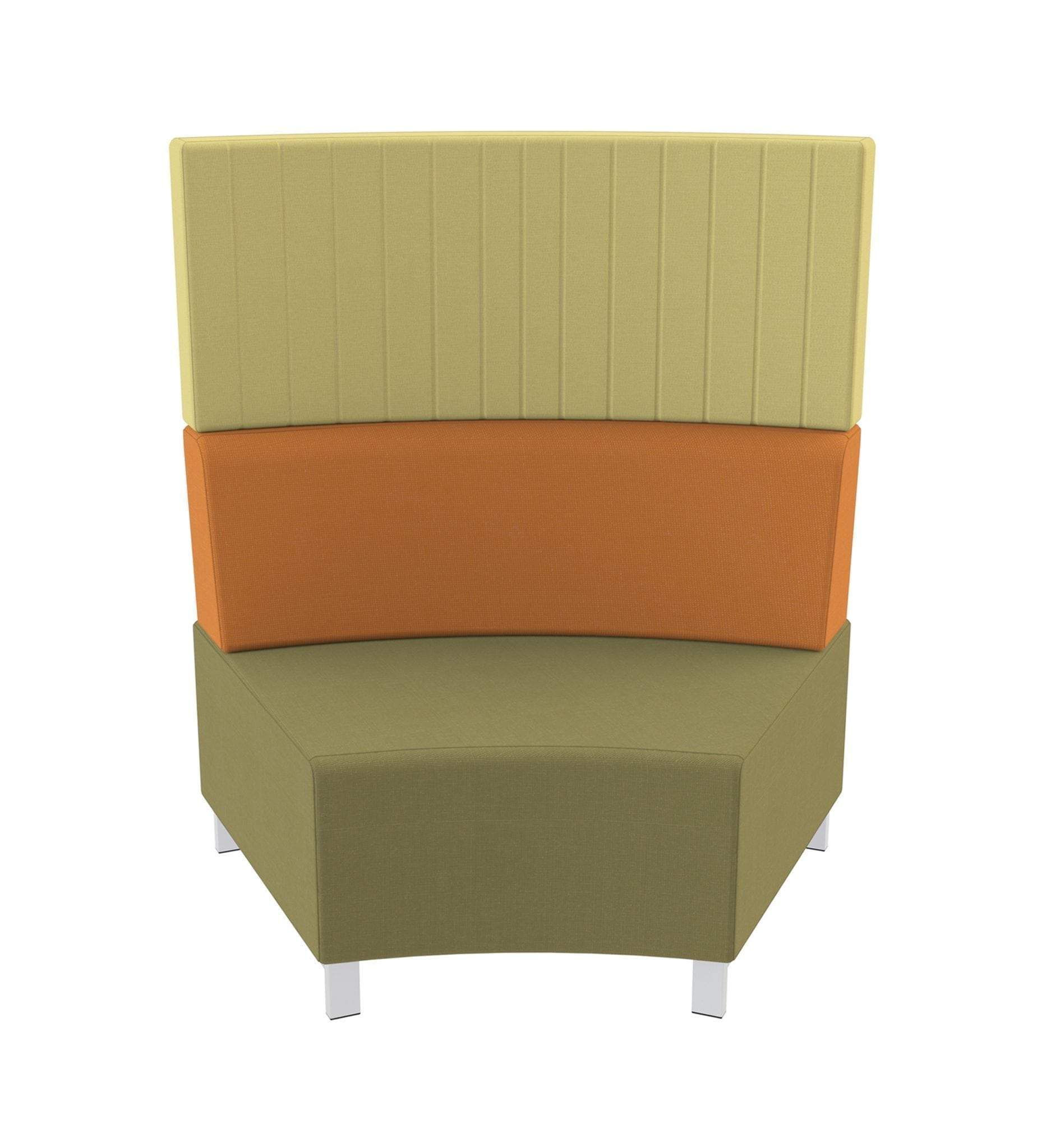 Modular Seating Single Unit, High Back Stanza High Back Seating Single Unit, High Back