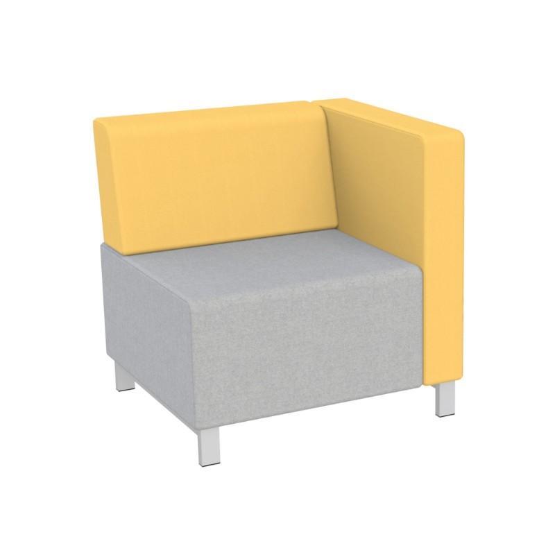 Modular Seating Single Unit w/Back & Left Arm (as seated) Stanza Seating Single Unit w/Back & Left Arm (as seated)