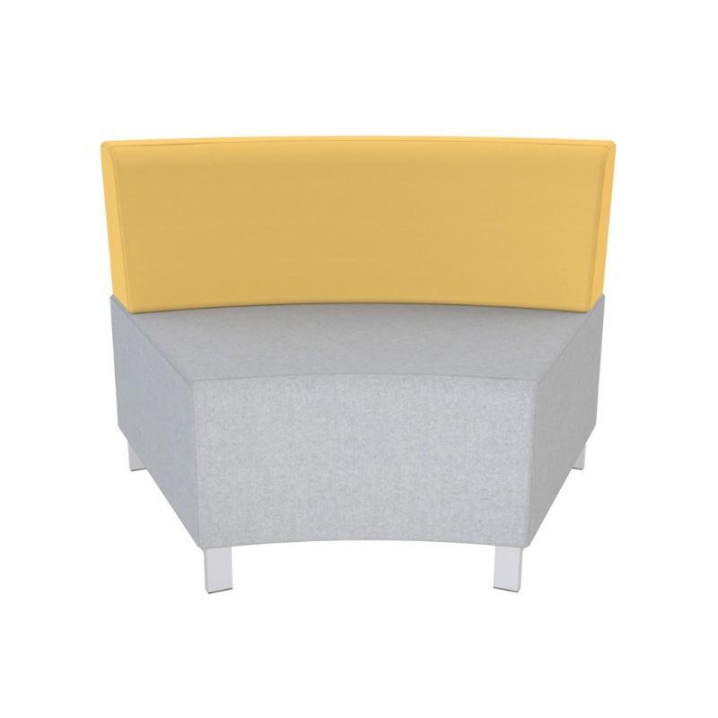 Modular Seating Single Unit w/Back Stanza Seating Single Unit w/Back