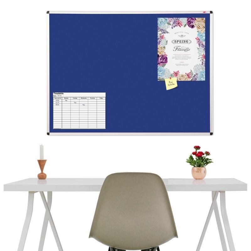 noticeboards h600 x w450mm Aluminium Framed Noticeboards h600 x w450mm