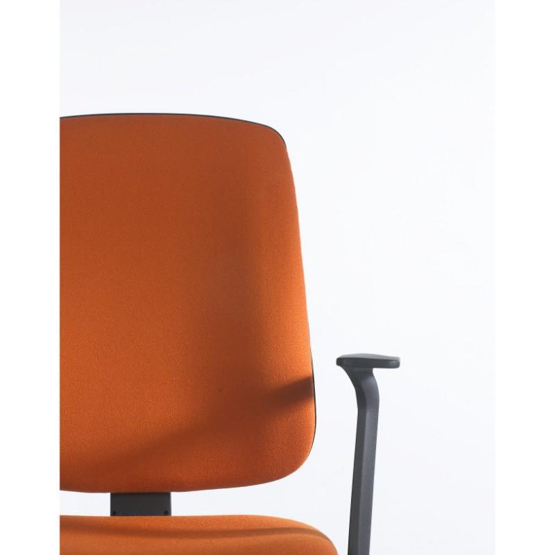 operator chair No Arms / Black Base / Standard Vivo Medium Back Operator Chair No Arms / Black Base / Standard