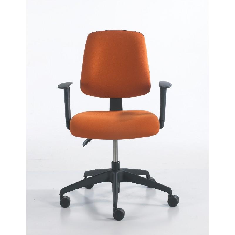 operator chair No Arms / Black Base / Standard Vivo Medium Back Operator Chair No Arms / Black Base / Standard