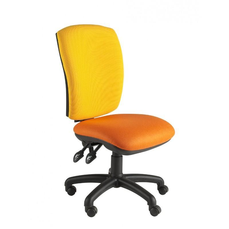 Operator Chair No Arms / Standard / Black Hurley Squared Back Operator Chair No Arms / Standard / Black