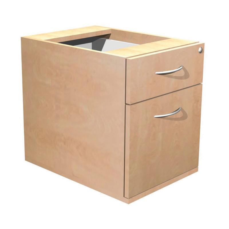 pedestal 2 Drawer Alpine Contract Fixed Pedestal 2 Drawer