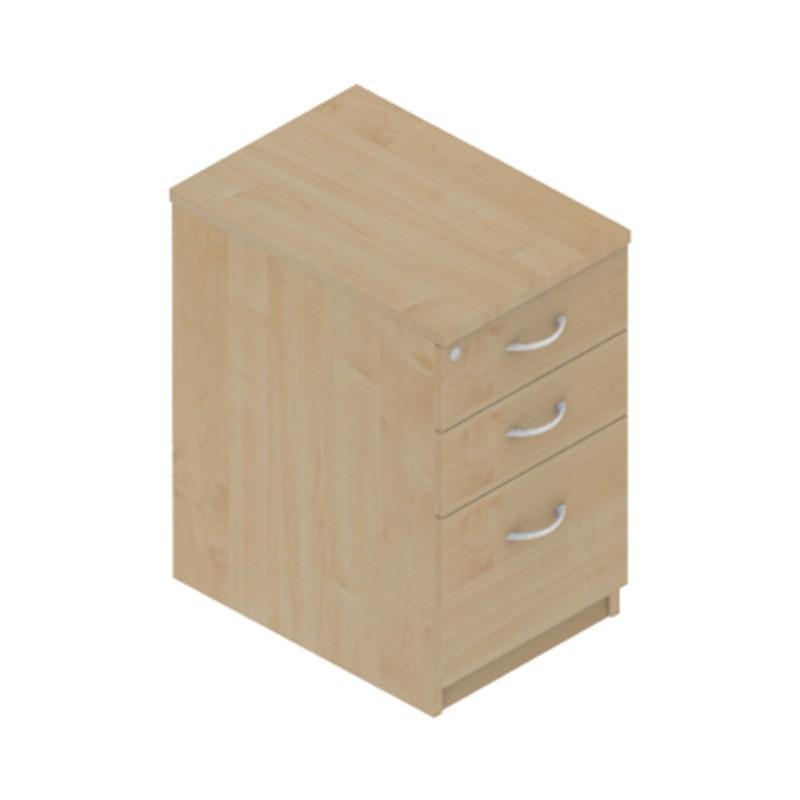 pedestal 3 Drawers Colorado Heavy Duty Desk High Pedestal, 600 deep 3 Drawers