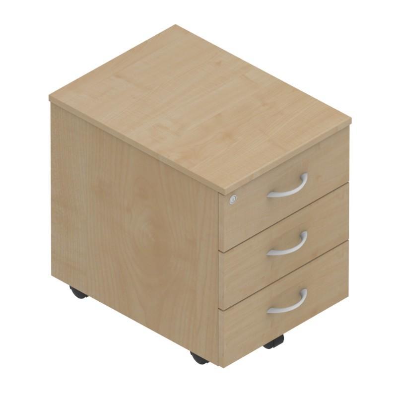 pedestal 3 Drawers Colorado Mobile Low Pedestals 3 Drawers
