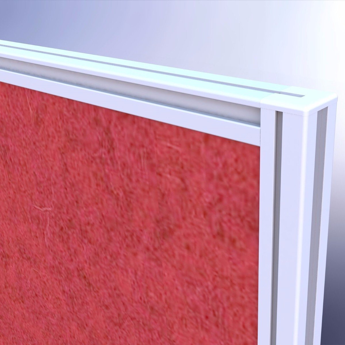 Resolution Framed Fabric Screen