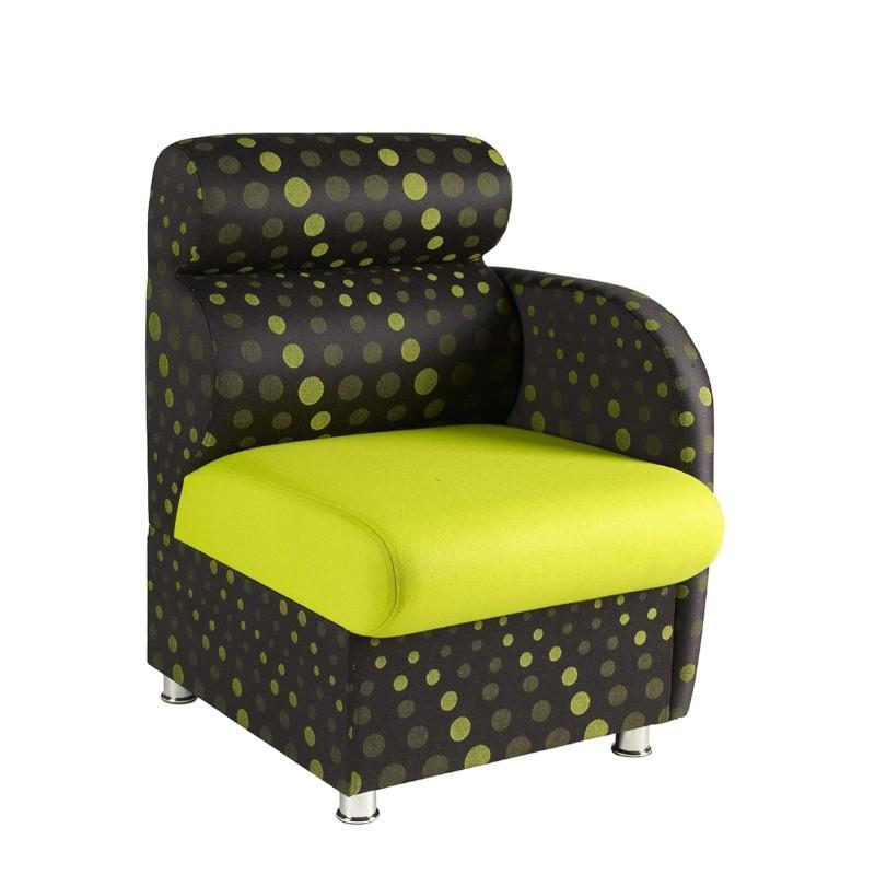 Soft Seating Left Arm as Seated Millom Modular chair