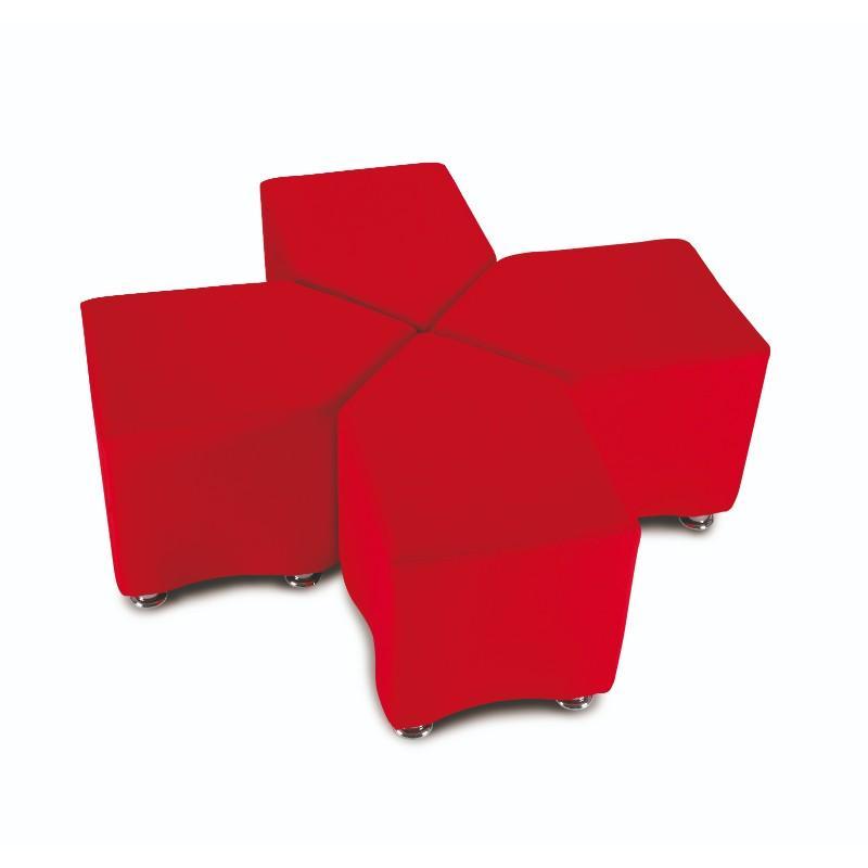 Soft Seating Round Stool Blaze Modular Seating Round Stool