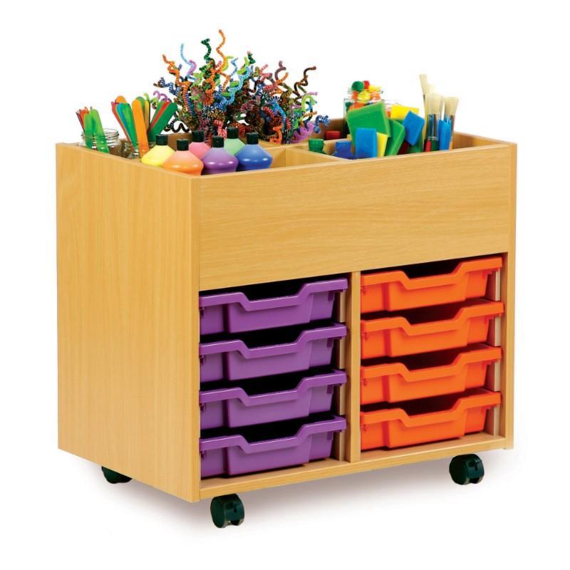 Storage Unit 4 Bay Kinderbox Art Unit