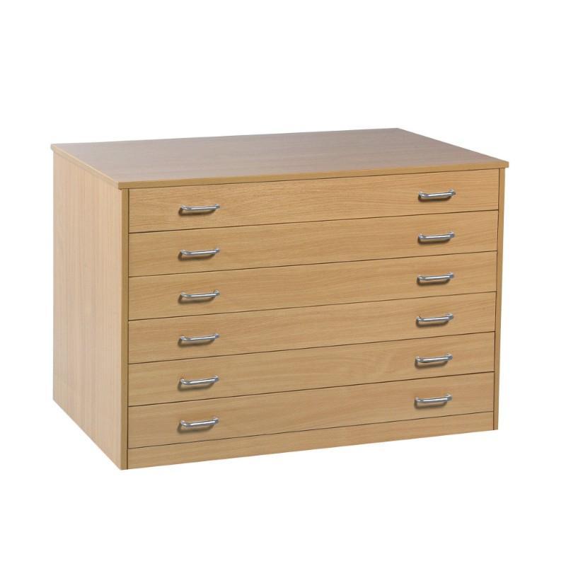 Storage Unit Beech Drawers 6 Drawer Plan Chest Beech Drawers