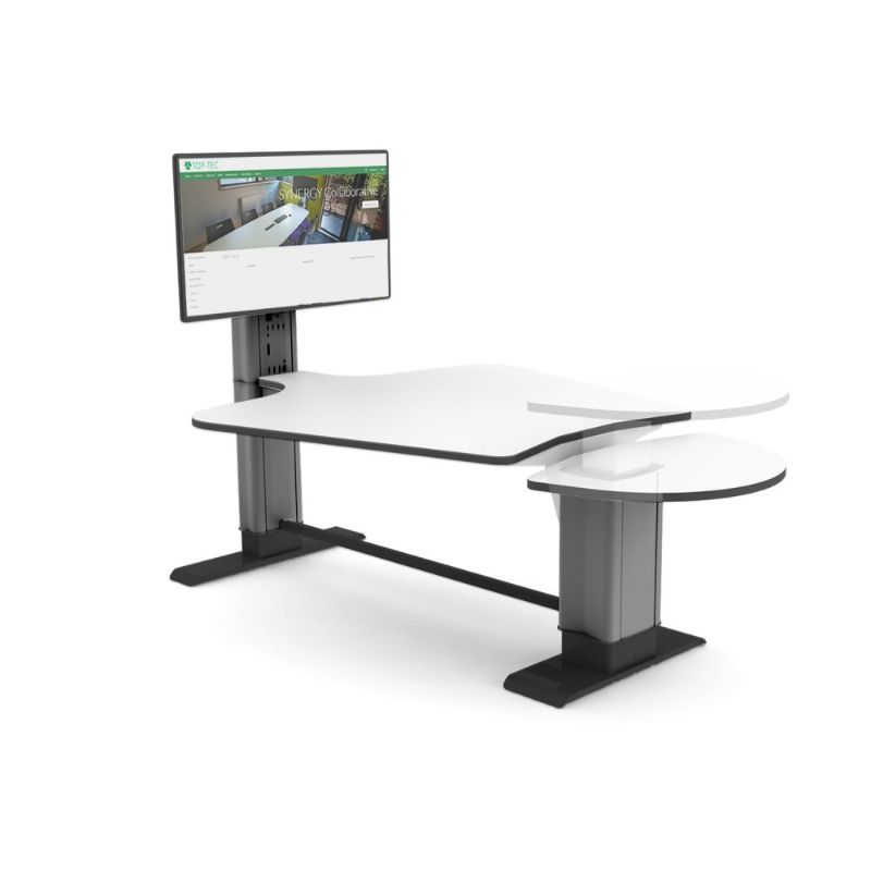 Plectrum Network Collaborative Height Adjustable Media Station