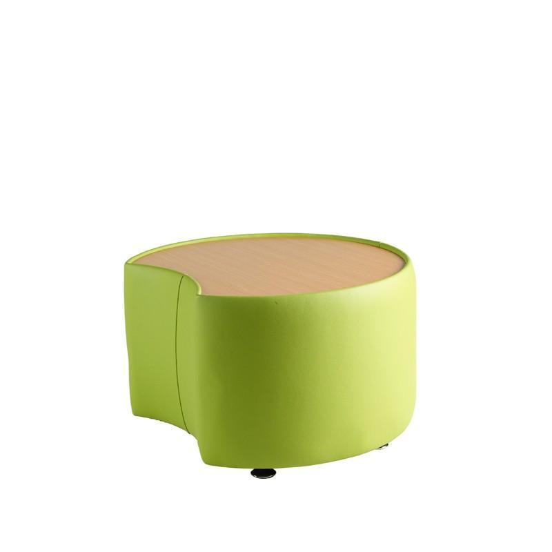 Table Concave Wood Top Table Unit Pudsey Coffee Table