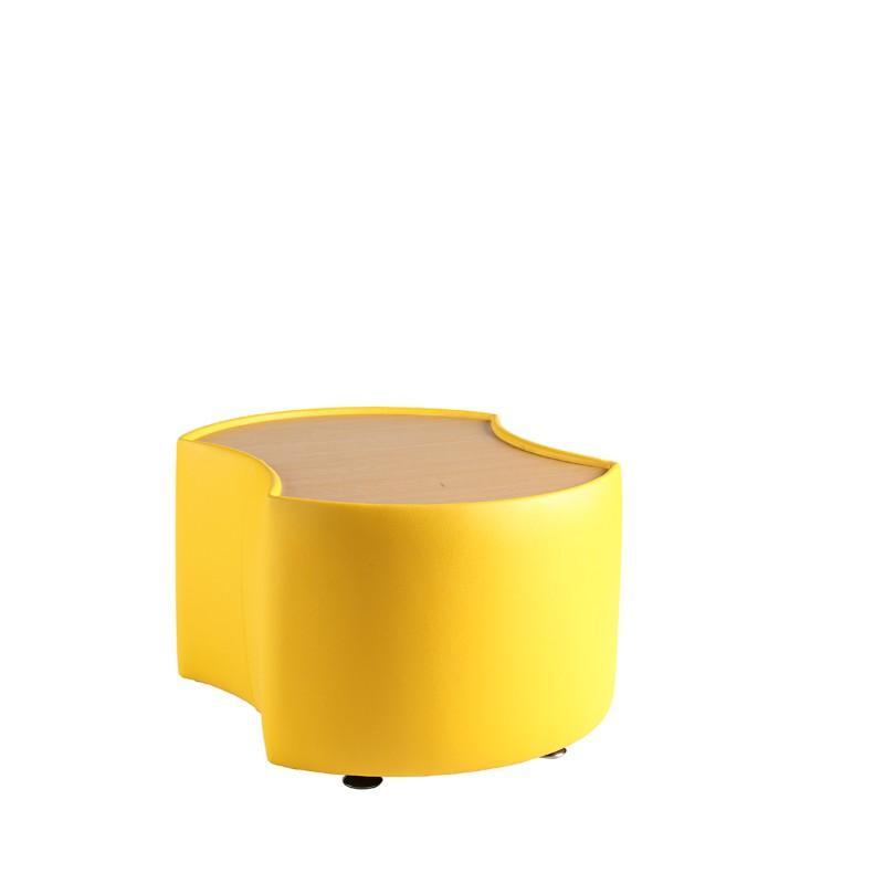 Table Double Concave Wood Top Table Unit Pudsey Coffee Table