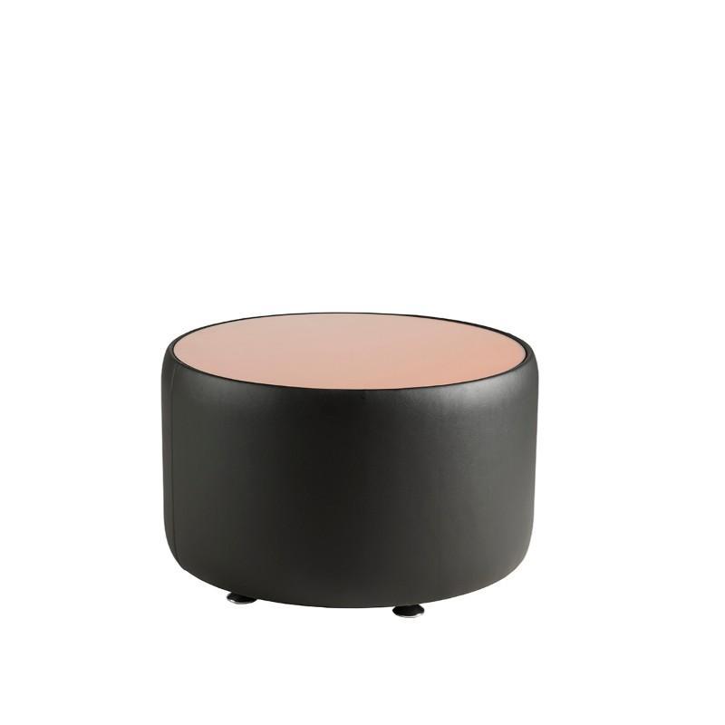 Table Round Glass Top Table Unit Pudsey Coffee Table