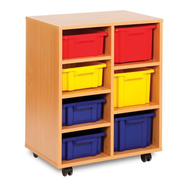 4 Shallow & 3 Deep Contract Tray Unit