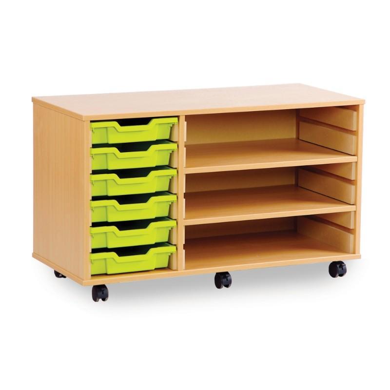 Tray Unit 6 Tray Shelving Unit