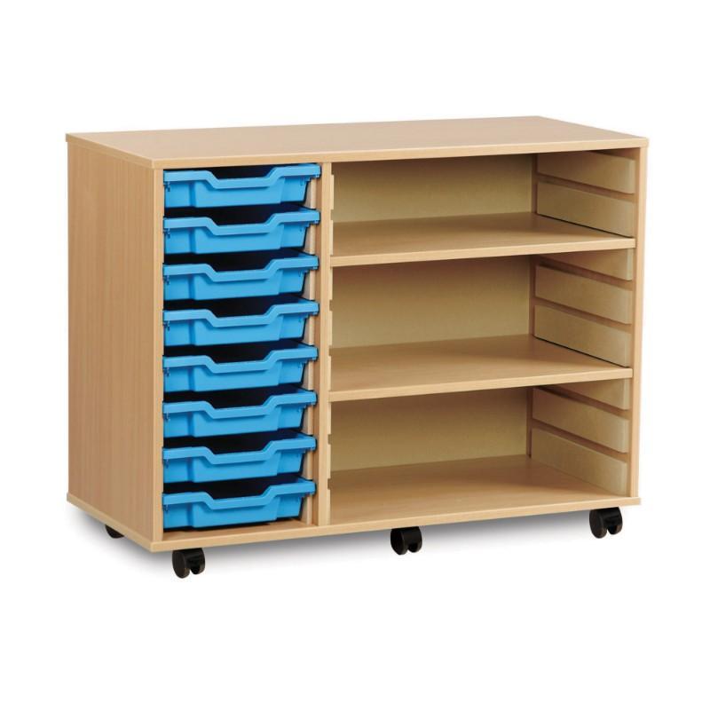 Tray Unit 8 Tray Shelving Unit