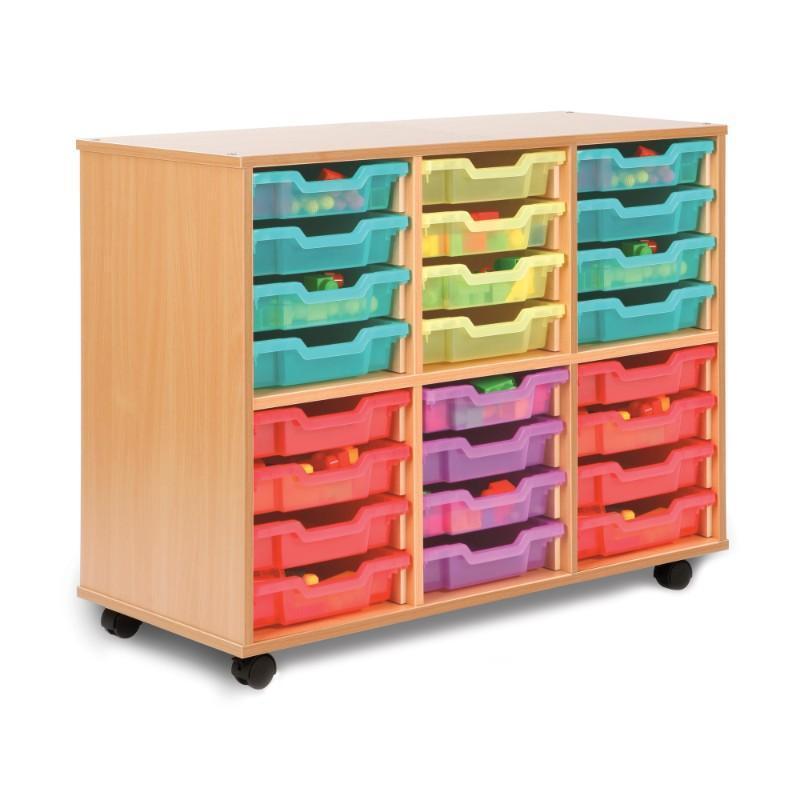Tray Unit Allsorts 24 Shallow Tray Unit