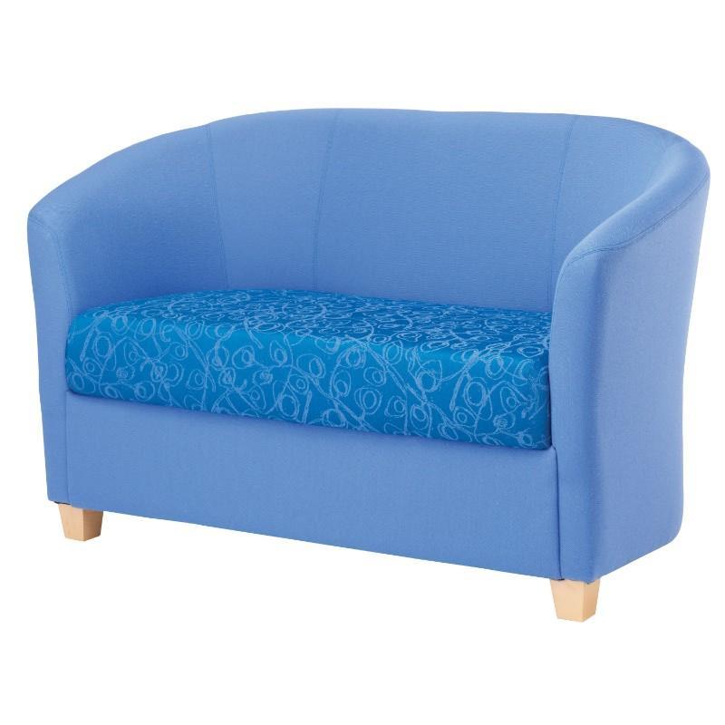 tub style chair 2 Seater / Polished Beech Legs Signature Tub 2 Seater / Polished Beech Legs